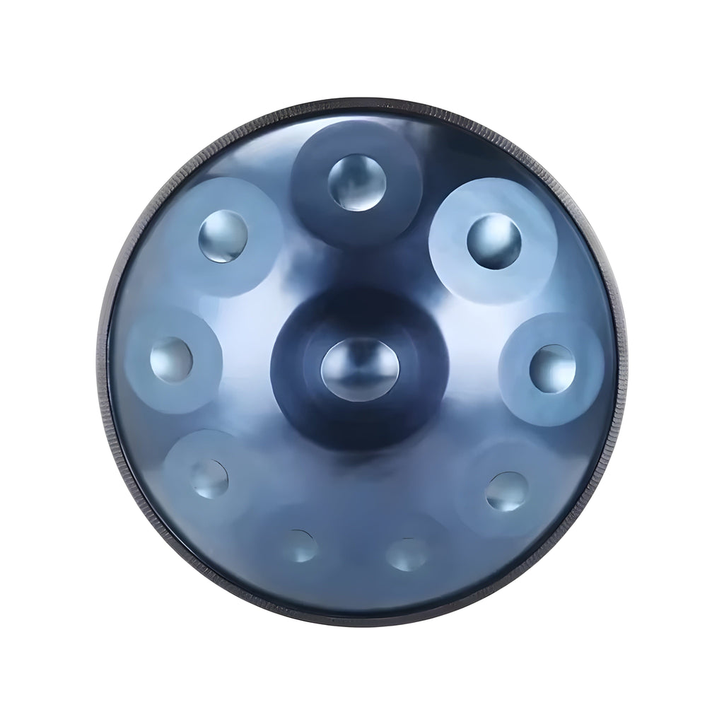 Handpan Évasion Astrale 10 notes vu de dessus
